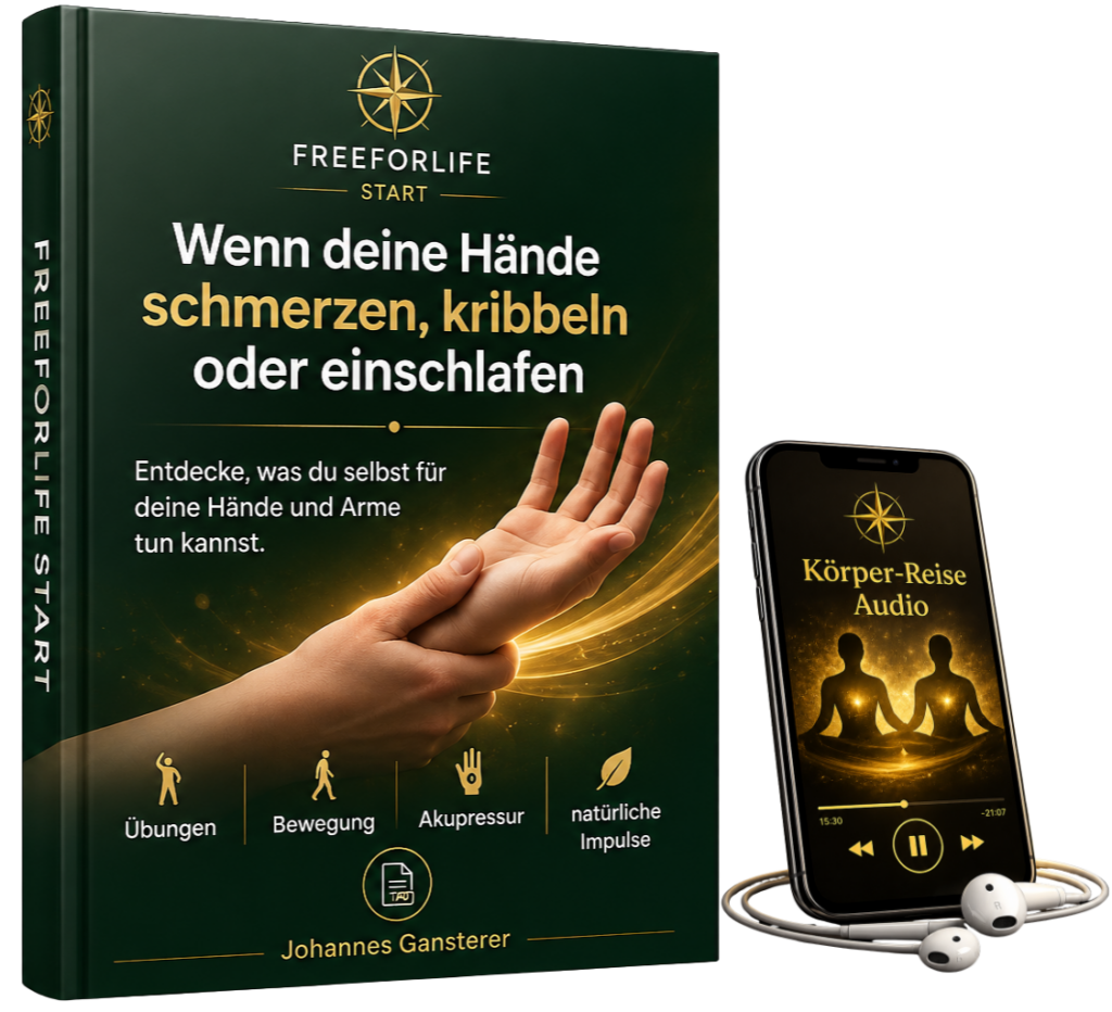 taube Hände, Kribbeln und Einschlafen von Armen und Händen